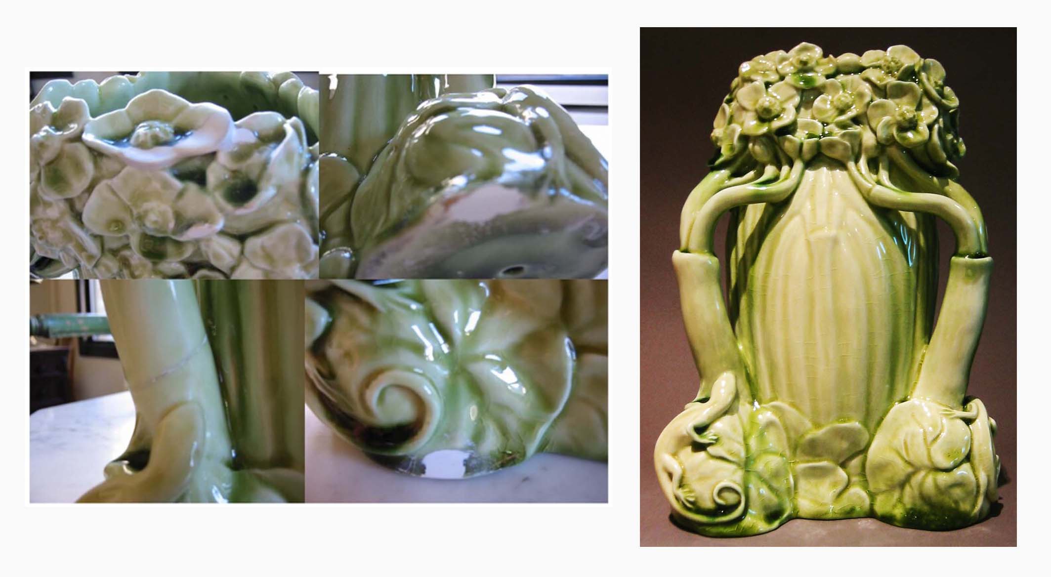 Tiffany Ceramic Vase